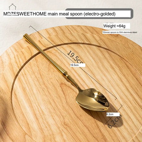MH Isadora Elegant Stainless Steel Tableware Set from MH