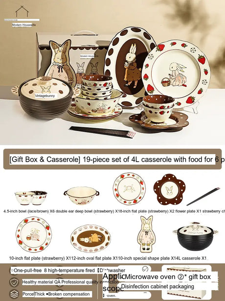 MH ZaraBelle Elegant Ceramic Bowl Set from MH