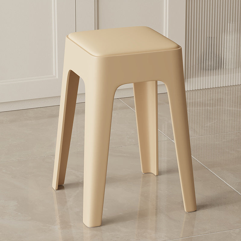 CHENGXIN HOME Araceli Thickened Modern Stacking Plastic Stool from CHENGXIN HOME