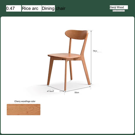 GENJI Hyun-Soo Scandinavian Natural Wood Highchair from GENJI