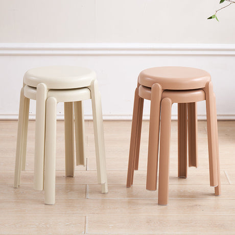 A&D Marcellus Durable Modern Round Stool from A&D