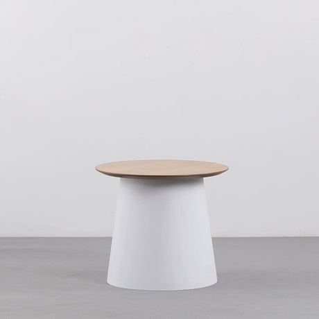 ABOUT WHITE Yule Coastal Minimalist Side Table from ABOUT WHITE