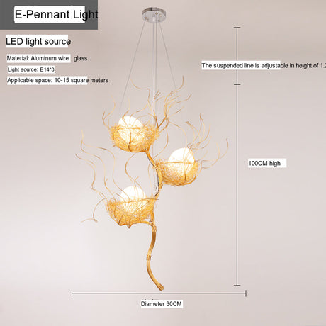 BOJI Elysia Chic Modern Scandinavian Ceiling Lamp from BOJI