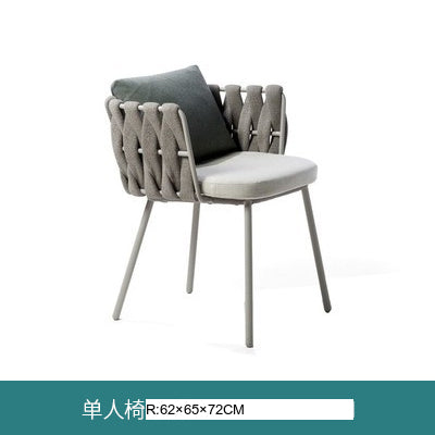 RATTAN SPACE Alhambra Waterproof Nordic Garden Chair Set from RATTAN SPACE