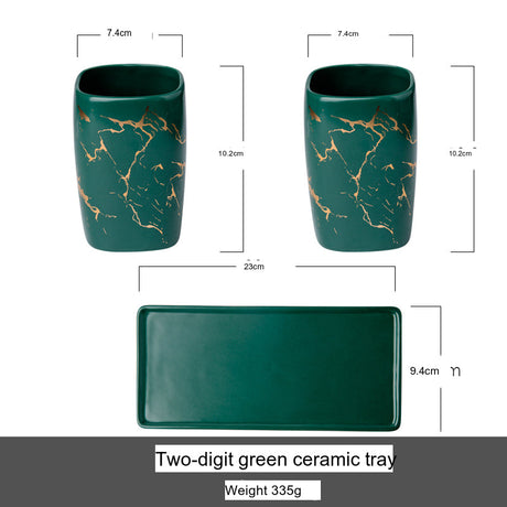 TIANRUN Calypso Elegant Marble Soap Dispenser from TIANRUN