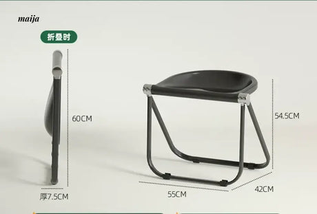 PUMPKIN BOX Foldable Acrylic Makeup Stool from PUMPKIN BOX