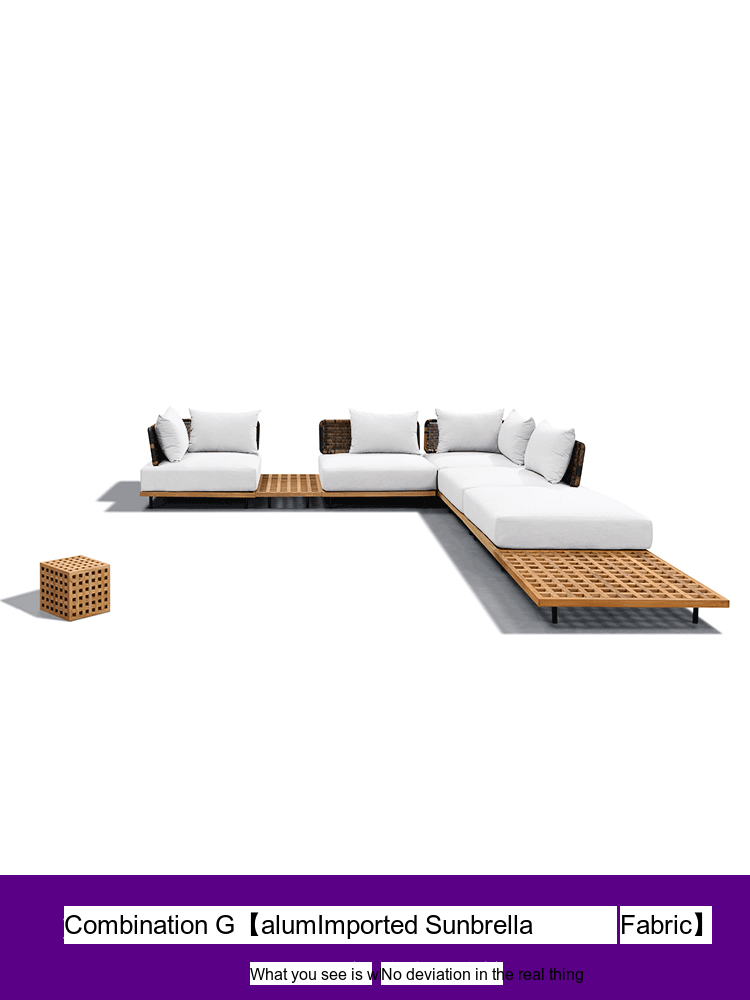 ZIYE Celestine Cozy Scandinavian Natural Sofa from ZIYE