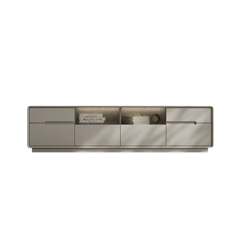 LINYUE Cassian Italian Minimalist Cream TV Cabinet from LINYUE