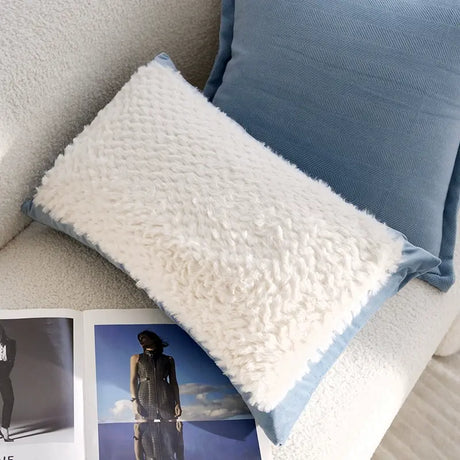 YOULI Astrid Cozy Plush Flowered Pillow Case from YOULI