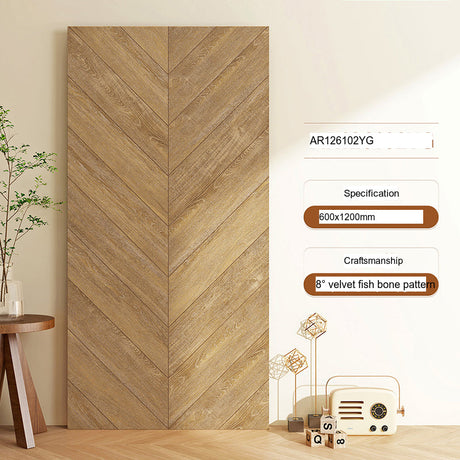 LOFTWELL Amara Softlight Velvet Grain Wood Tile from LOFTWELL