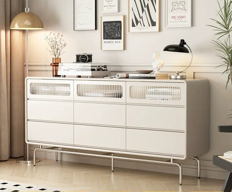 LINYUE Juliette French Multi-Drawer Bed End Cabinet from LINYUE