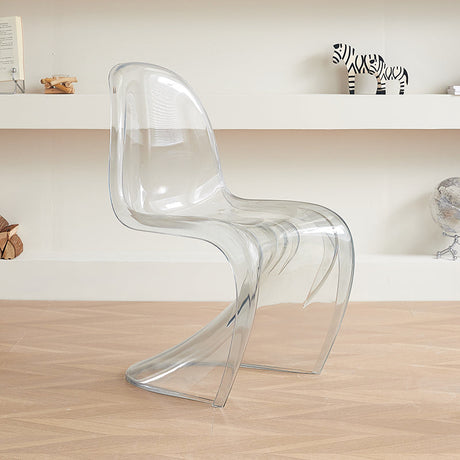 A&D Bartholomew Chic Stacking Plastic Dining Chair from A&D