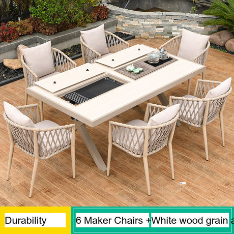 MOJIA Callista Aluminum Outdoor Lounge Chair for Modern Villas from MOJIA