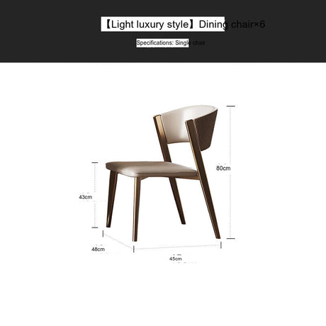 QUANMU Isolde Elegant Retractable Wabi-Sabi Dining Table from QUANMU