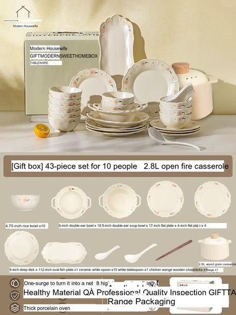 MH Elowen Elegant Dinnerware Gift Set from MH
