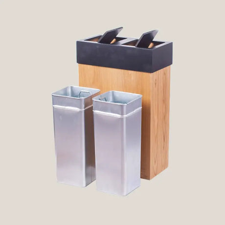 FIRST CLASS CARPENTER Haruki Modern Wooden Rectangular Trash Can from FIRST CLASS CARPENTER