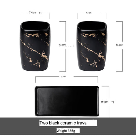 TIANRUN Calypso Elegant Marble Soap Dispenser from TIANRUN