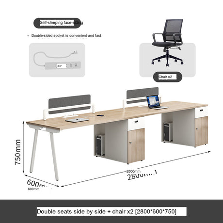 MUTINI Santiago Simple Design Office Desk Set from MUTINI