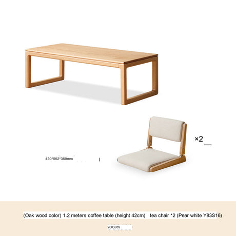 GENJI Harukaze Elegant Solid Wood Tea Table from GENJI