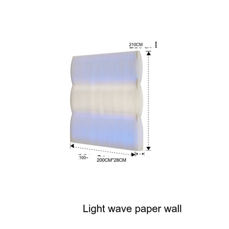 SHIBA Kyushu Elegant Lighting Folding Partition Decor from SHIBA