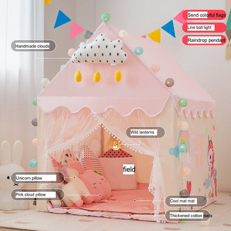 LITTLE DOVE Marisol Enchanted Indoor Castle Playhouse from LITTLE DOVE