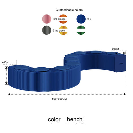 SHIBA Ichiro Stylish Telescopic Folding Bench from SHIBA
