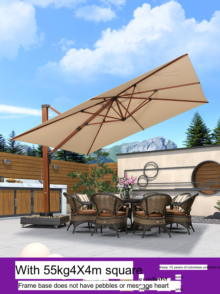 ZIYE Shinjuku Elegant Solar-Powered Street Umbrella Villa from ZIYE