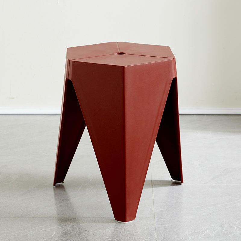 CHENGXIN HOME Isolde Stackable Nordic Round Stool - Modern Dining Bench from CHENGXIN HOME