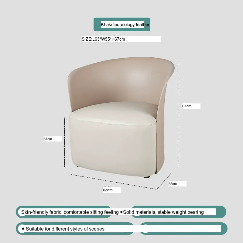 ABOUT WHITE Yuzuki Modern Minimalist Leisure Cloth from ABOUT WHITE