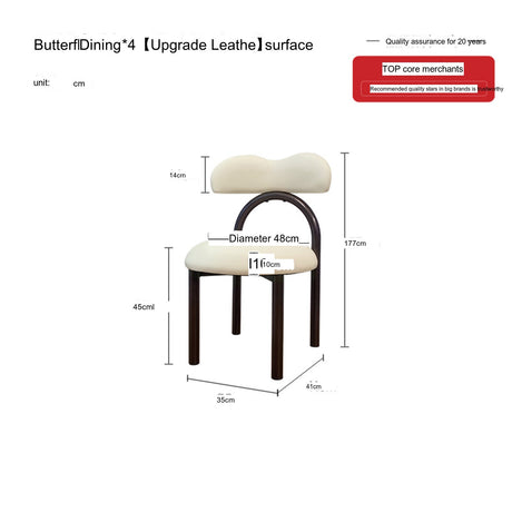 QUANMU Santiago Elegant Rock Plate Cream Style Luxury Dining Table from QUANMU