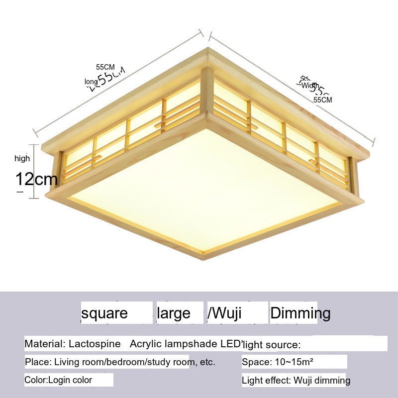 BOJI Haruki Minimalist Square LED Ceiling Light from BOJI