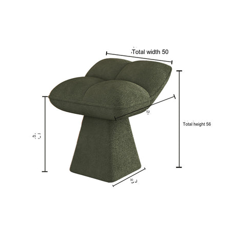 FANMINGDI Elowen Cream Chic Stylish Makeup Stool from FANMINGDI