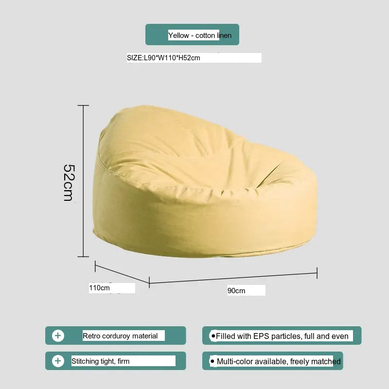 ABOUT WHITE Mistral Cozy Minimalist Tatami Chair from ABOUT WHITE
