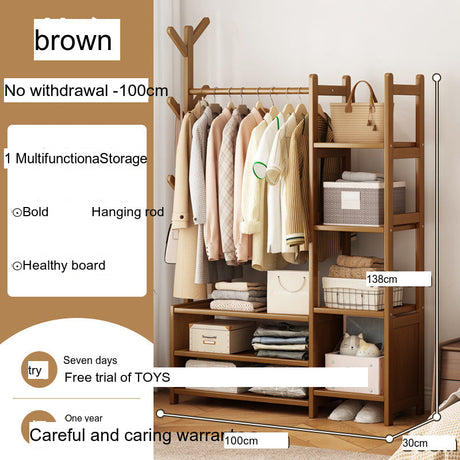 EASYREST Tamsin Elegant Natural Wood Storage Hanger from EASYREST