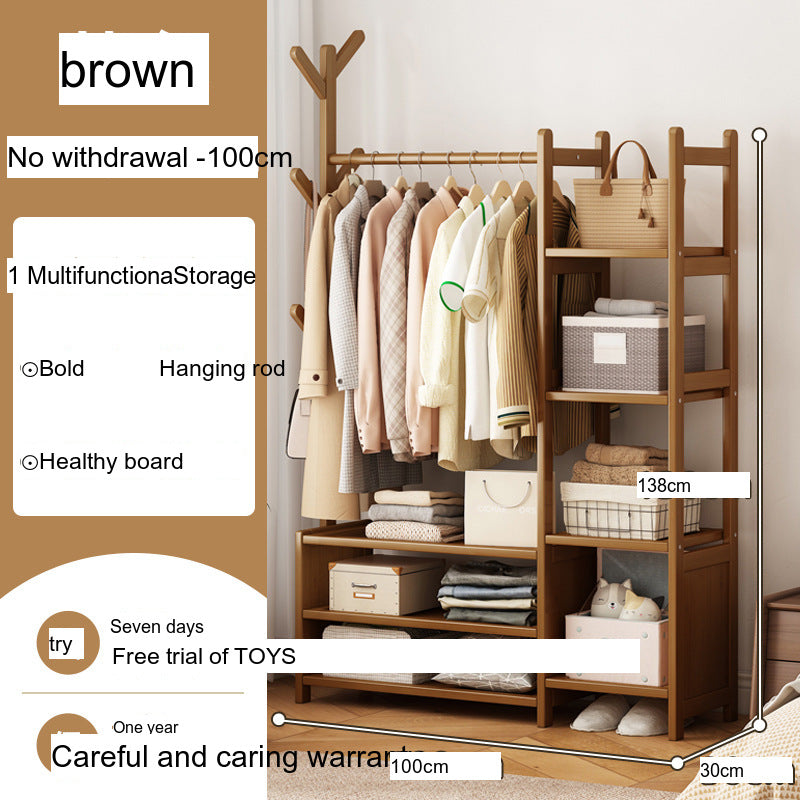 EASYREST Tamsin Elegant Natural Wood Storage Hanger from EASYREST