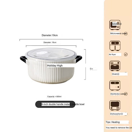 MOSE Double-Ear Instant Noodle Bowl from MOSE