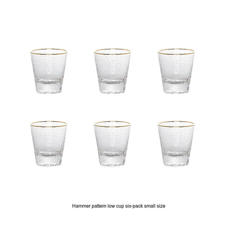 LIVETAI Adriano Elegant Golden Border Glass Cup from LIVETAI