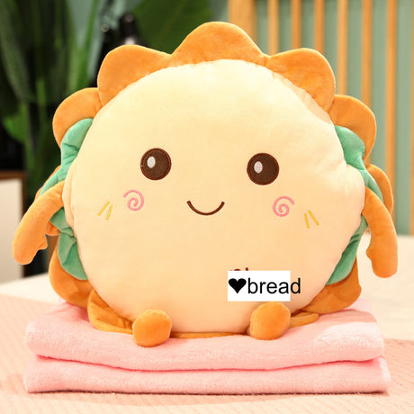 DANDELION Marisol Cozy Cartoon Coral Flannel Summer Towel from DANDELION