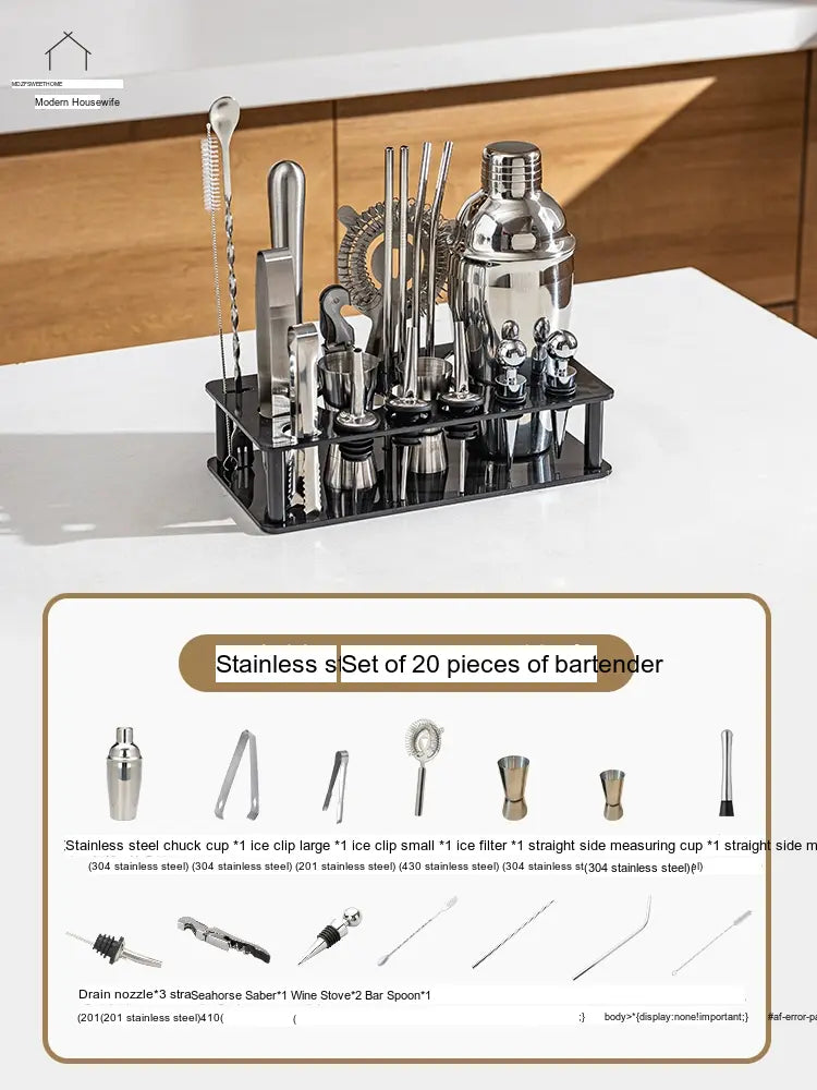 MH Isadora Stylish Stainless Steel Snow Cup Set from MH