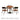 WEIMEI Santiago Sturdy Round Dining Table Set for Café from WEIMEI