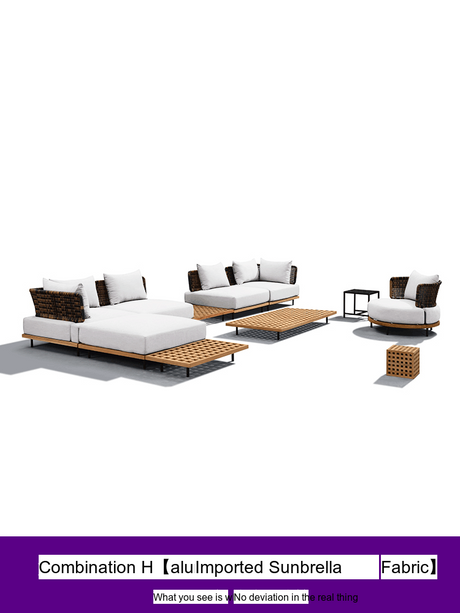 ZIYE Celestine Cozy Scandinavian Natural Sofa from ZIYE