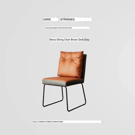 MOXER Adriano Sleek Italian Minimalist Dining Chair from MOXER