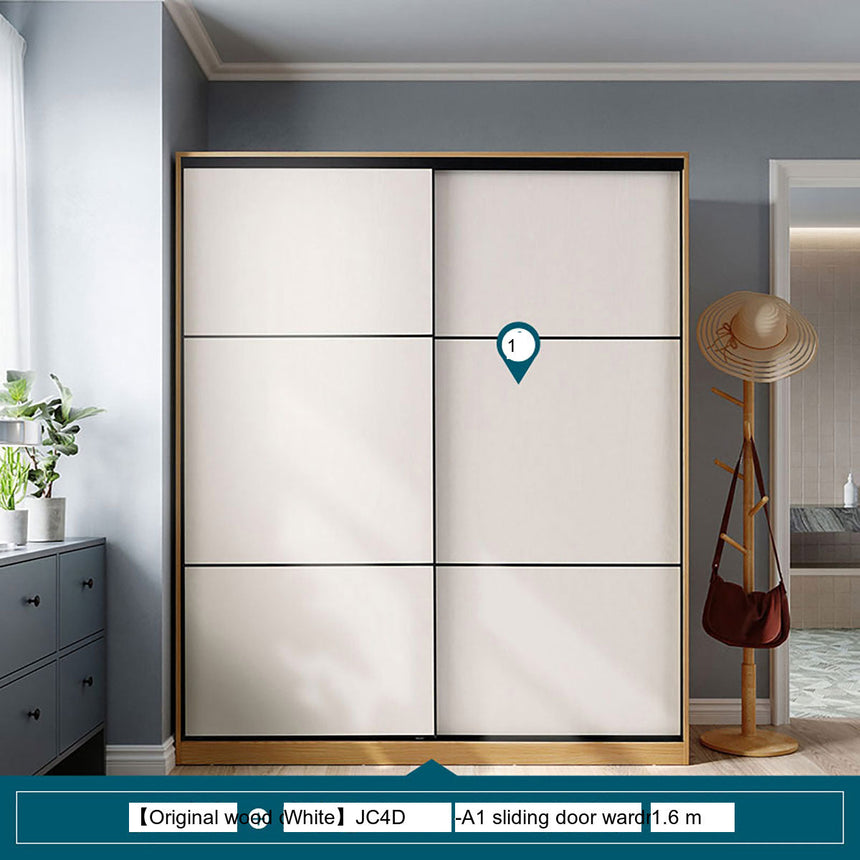 LINSYKIDS Japanese Style Sliding Door Wardrobe from LINSY KIDS
