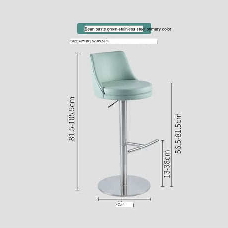ABOUT WHITE Elysium Chic Stylish High Stool from ABOUT WHITE