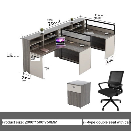 MUTINI Jasper Sleek Modern Office Desk Set from MUTINI