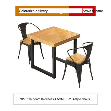 WEIMEI Morgantown Elegant Solid Wood Dining Table Set from WEIMEI