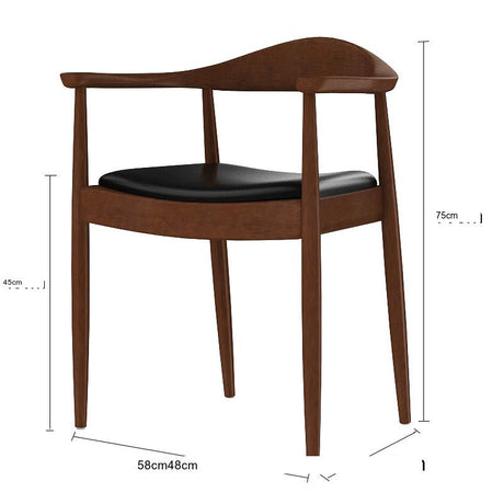 WEIMEI Aoyama Elegant Natural Wood Scandinavian High Chair from WEIMEI