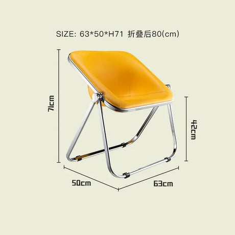 LAZYSPACE Noah Transparent Folding Chair from LAZYSPACE