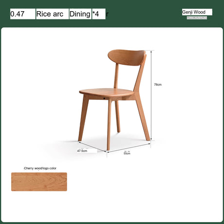 GENJI Hyun-Soo Scandinavian Natural Wood Highchair from GENJI