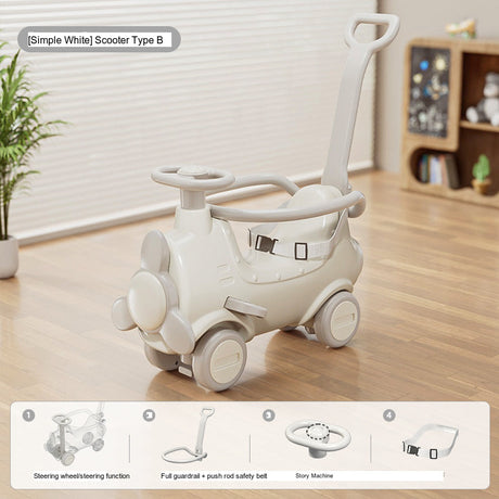 MIGOBEAR Two-in-One Airplane Rocker Children's Swings from KAWADENO